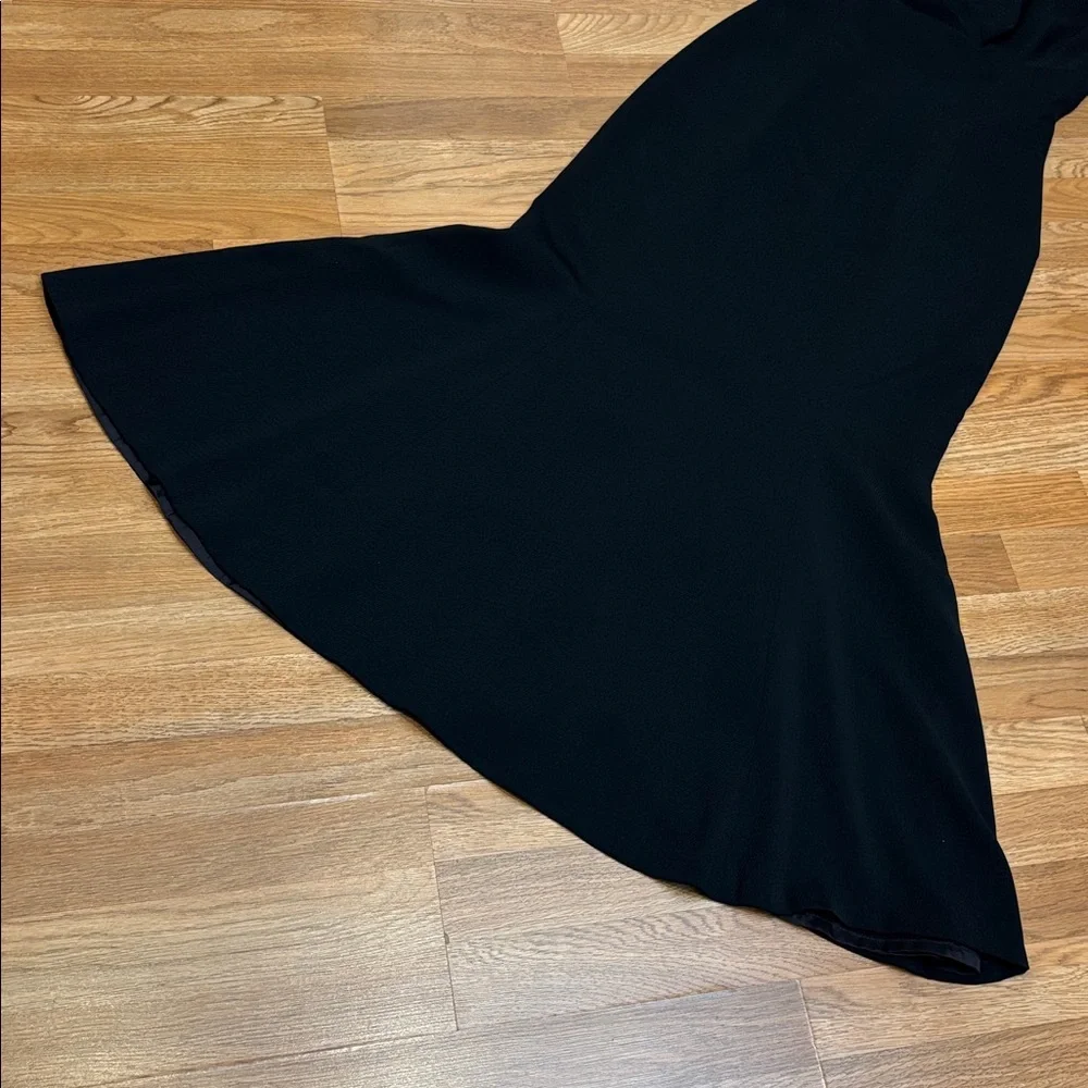 Vintage 1990’s Georgiou sleeveless black trumpet mermaid maxi dress. Size S. - Picture 5 of 17